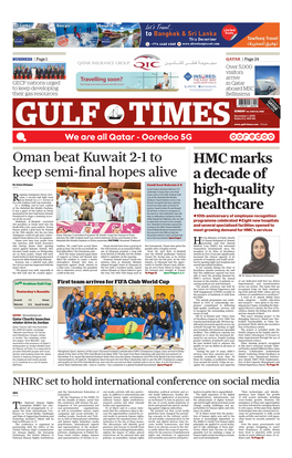 HMC Marks a Decade of High-Quality Healthcare