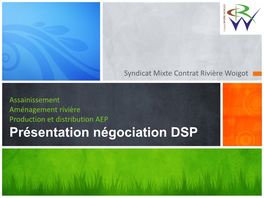 Présentation Négociation DSP 2019