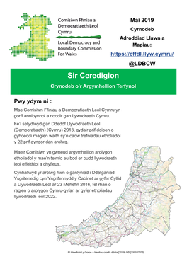 Crynodeb Ceredigion