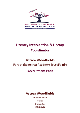 Literacy Intervention & Library Coordinator Astrea Woodfields