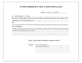 University of Cincinnati