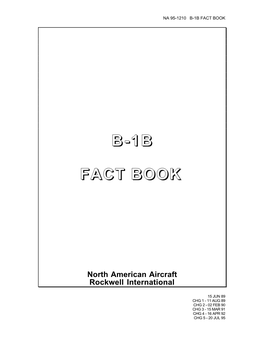 B-1B Fact Book