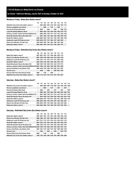 119/120 Batley to Wakefield Via Ossett Via Ossett - Valid from Monday, July 26, 2021 to Sunday, October 24, 2021