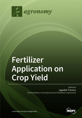 Fertilizer Application on Crop Yield