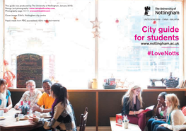 City Guide for Students #Lovenotts Contents #Lovenotts