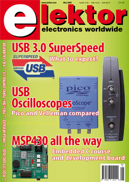 USB 3.0 Superspeed USB Oscilloscopes MSP430 All The