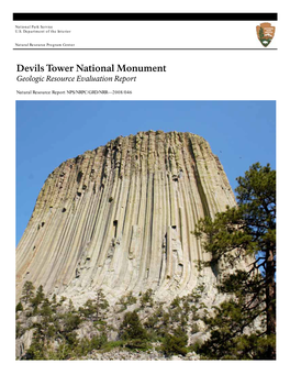 Devils Tower National Monument Geologic Resource Evaluation Report