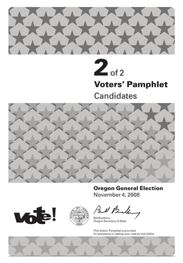 2Of 2 Voters' Pamphlet Candidates