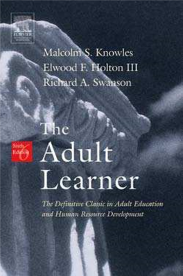 Adult Learner.Pdf