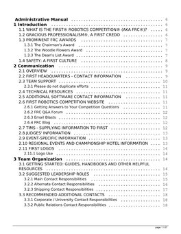 Administrative Manual