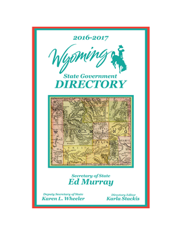 Wyoming State Government Directory