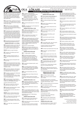 Polhealth Time Line 2004