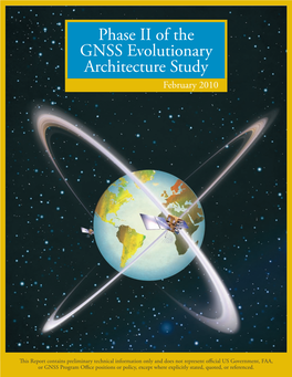 Phase II of the GNSS Evolutionary Architecture Study February 2010