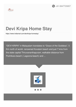 Devi Kripa Home Stay