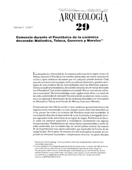 Arqueología M;Chael E Sm;Th * 29