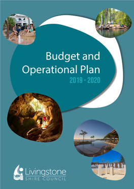 Budget and Operational Plan 2019 - 2020 Table of Contents Part 1: Overview of Budget and Operational Plan 1.1 Mayor’S Message