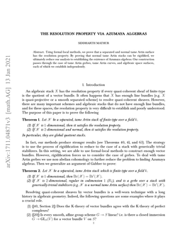 Arxiv:1711.04871V3 [Math.AG] 13 Jan 2021 Steqoin Favco Ude Totnhpesthat Happens Often It Bundle