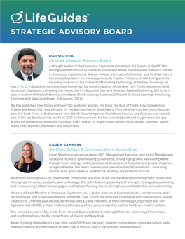 Strategic Advisory Board