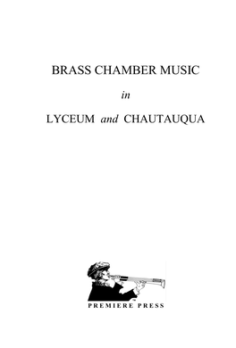 Brass Chamber Music