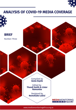 Analysis of Covid-19 Media Coverage