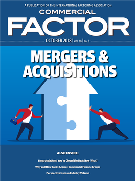 OCTOBER 2018 | VOL 20 | No. 5 Mergers & Acquisitions