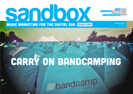 Carry on Bandcamping