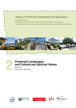 Values of Protected Landscapes and Seascapes