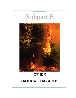 Natural Hazards 216 Natural Hazards Other Natural Hazards 217