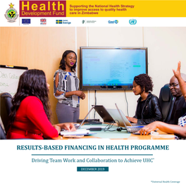 Results-Based Financing in Health Programme