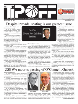 The Tipoff (Nov. 2018)