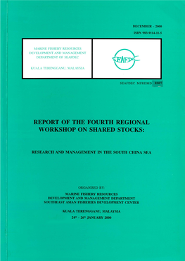 Report of the Fourth Regional Workshop on Shared Stocks