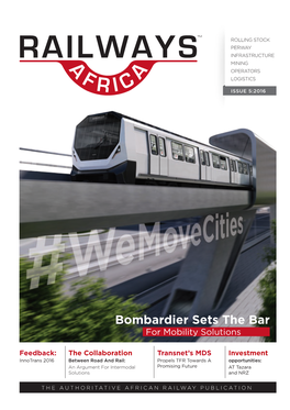 Bombardier Sets the Bar for Mobility Solutions
