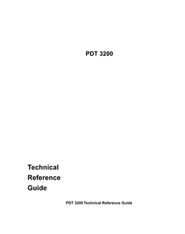 Technical Reference Guide