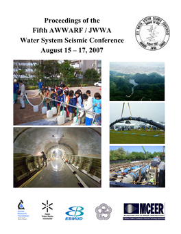 Proceedings of the Fifth AWWARF/JWWA Water System Seismic