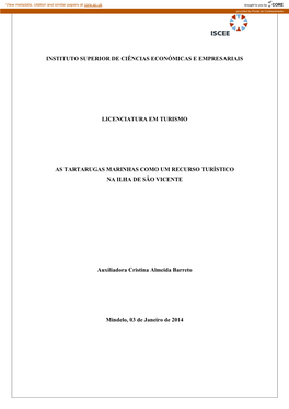 Instituto Superior De Ciências Económicas E Empresariais