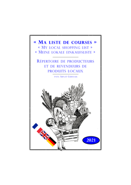 « Ma Liste De Courses » « My Local Shopping List » « Meine Lokale Einkaufsliste »