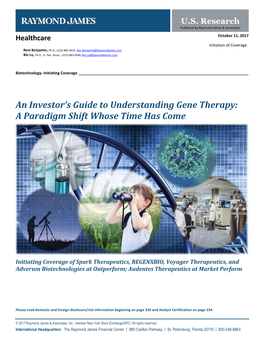 An Investor's Guide to Understanding Gene Therapy