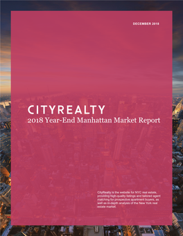 2018 Year-End Manhattan Market Report Here
