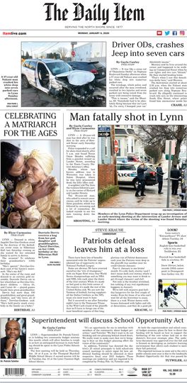 Man Fatally Shot in Lynn