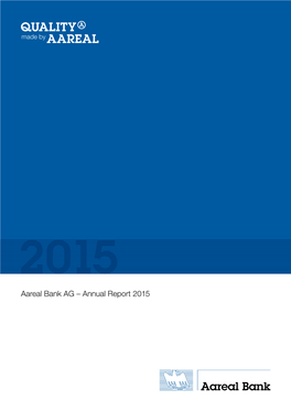 Annual Report 2015, Aareal Bank AG