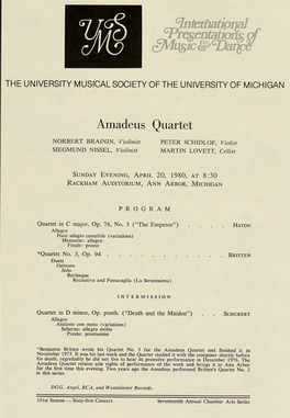 Amadeus Quartet