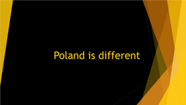 Poland Is Different Polish Cuisine