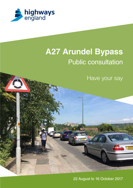 A27 Arundel Bypass Public Consultation