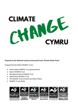 Proposal to the National Lottery Community Fund: Climate Action Fund