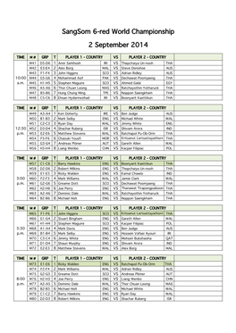 NEWS-2014 6Red Schedules18082014