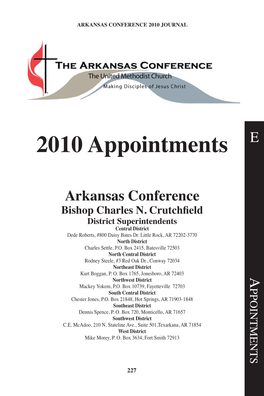 2010 Appointments