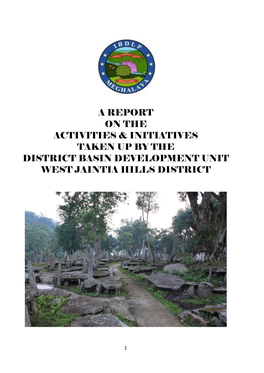 A Report on the Activities & Initiatives Taken up by the District Basin