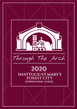 Through the Arch 2020 GREETINGS from the HEAD of SCHOOL