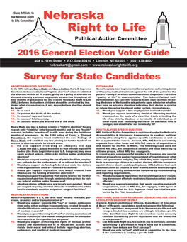 2016 General Election Voter Guide 404 S