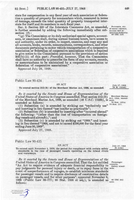 PUBLIC LAW 90-435-JULY 27, 1968 449 State for Compensation in Any Fiscal Year of Such Association Or Federa- Tion a Quantity Of